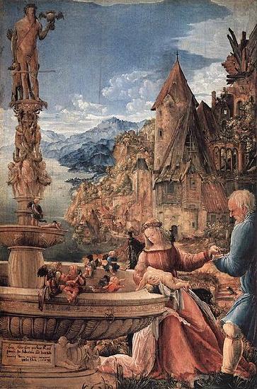 Albrecht Altdorfer Rest on The Flight into Egypt